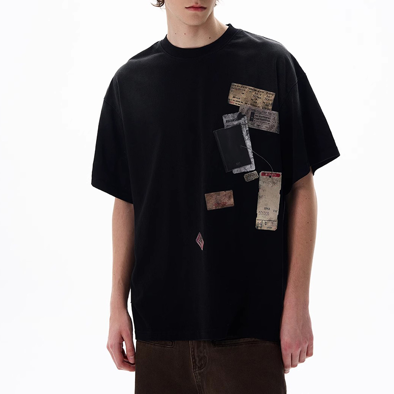 hip hop t-shirt     black cotton t-shirts     dtg print t shirt